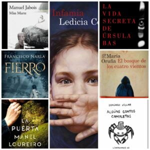 Portada de los libros gallegos más leídos