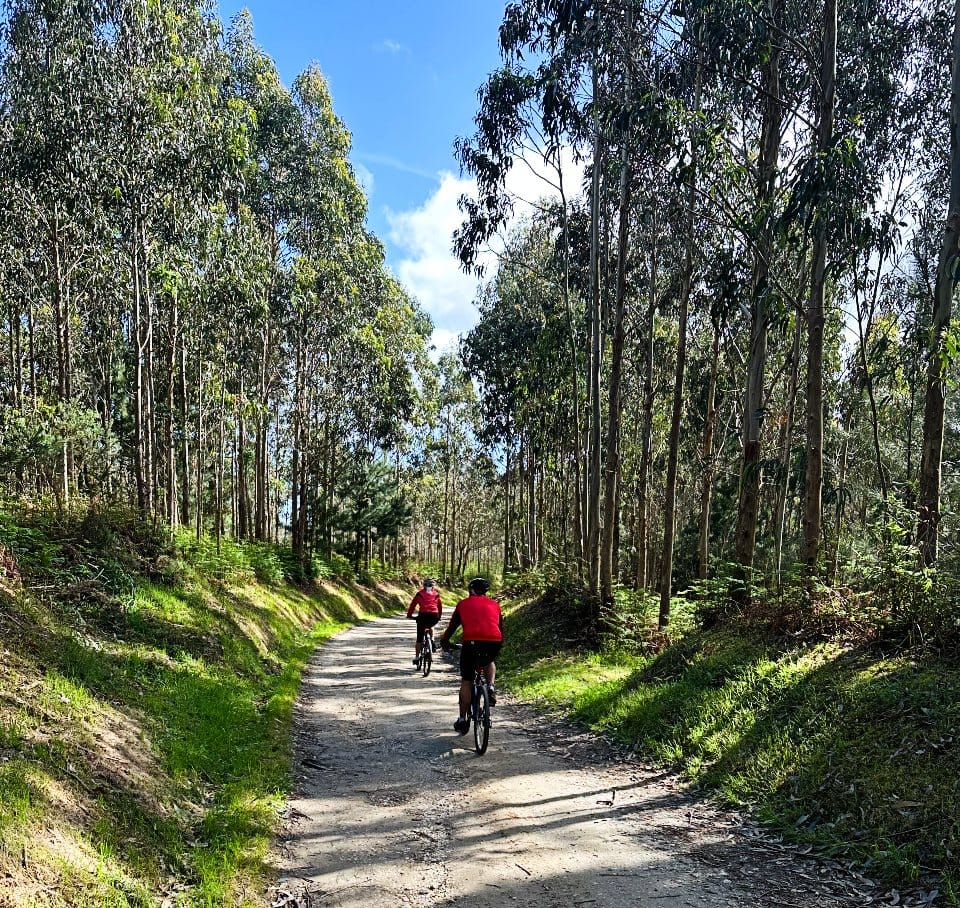 Camino del Litoral en bici